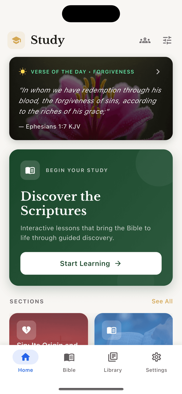 VerseWise App Screenshot